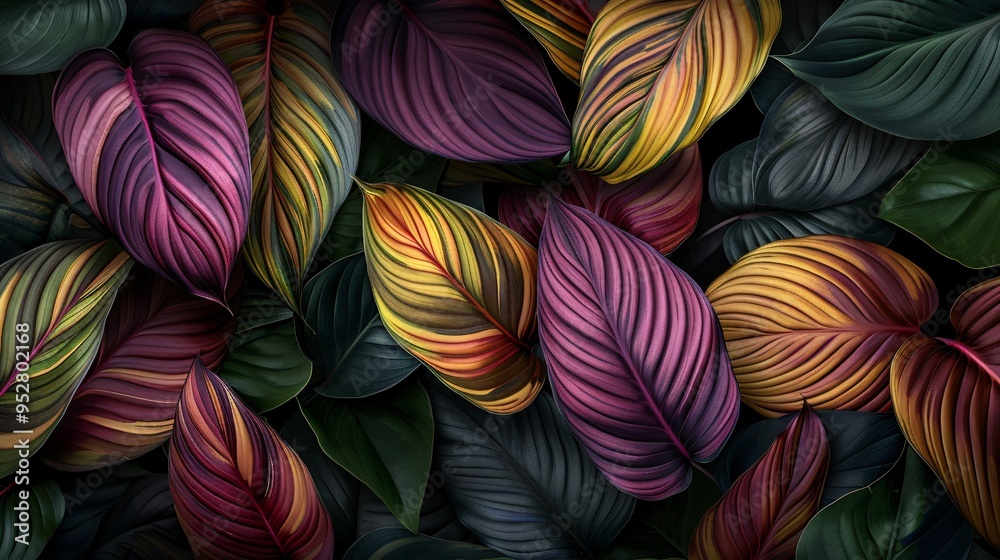 Abstract leaves create a unique wallpaper, a design that mimics natural patterns. Green artwork, a depiction of leaf textures. Abstract leaves create a unique wallpaper, a design that mimics natural patterns. Green artwork, a depiction of leaf textures.