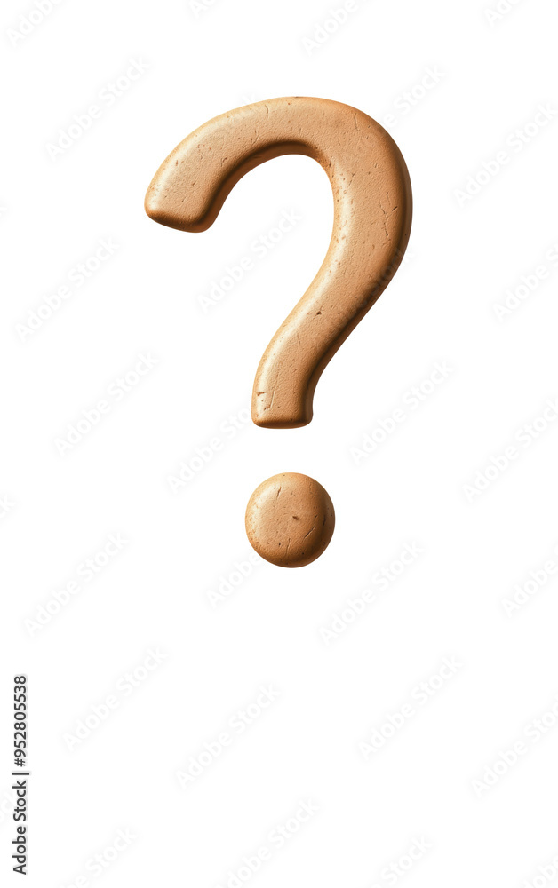 Naklejka premium question mark.
