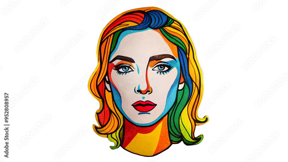 Woman Portrait. Woman Portrait.