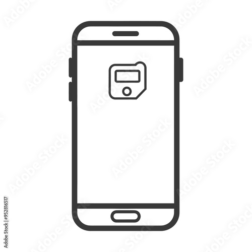 Smartphone with a Sim Card Slot