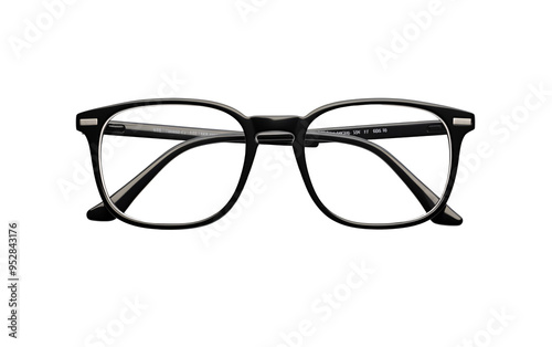 a close up of a pair of glasses photo