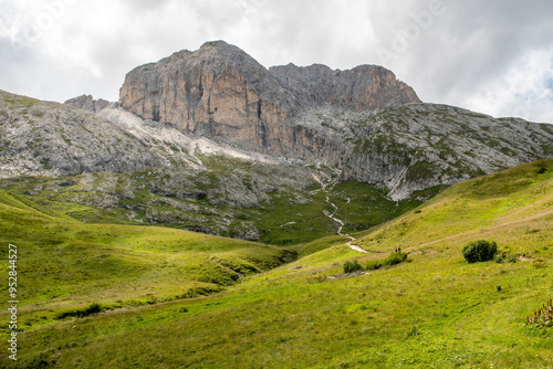 Mountain landscape in Val Duron  photo