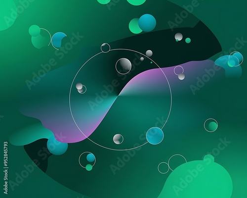 abstract background with drops