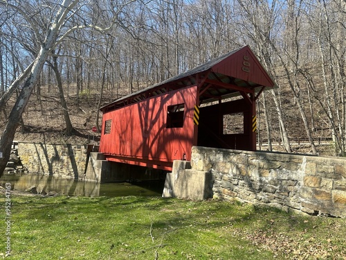 The Henry Bridge covered bridge