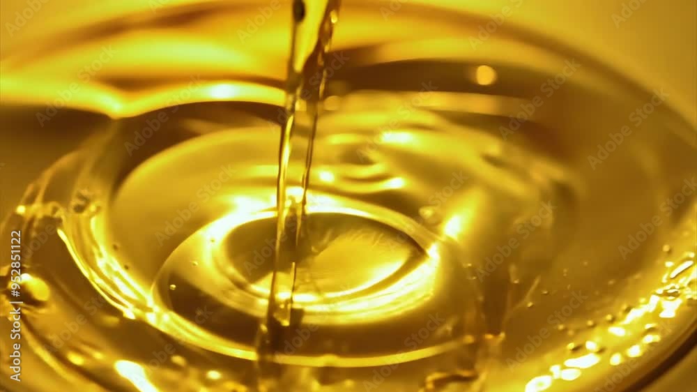 gold liquid splashin, abstraction	