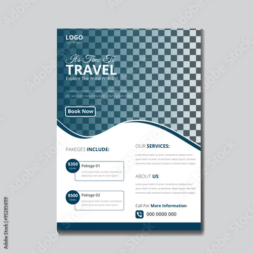 Simple Travel Flyer Design