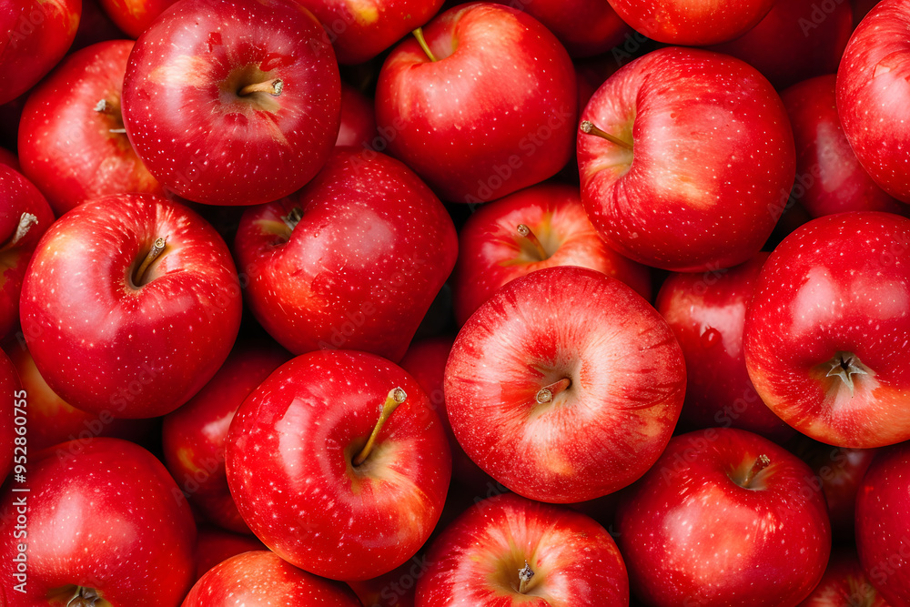 Lots of Red Apples | Fresh, Tasty, and Juicy Apples for a Healthy Snack or Baking Lots of Red Apples | Fresh, Tasty, and Juicy Apples for a Healthy Snack or Baking