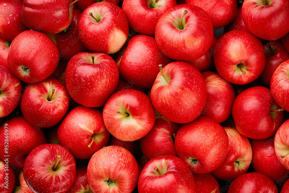 Lots of Red Apples | Fresh, Tasty, and Juicy Apples for a Healthy Snack or Baking Lots of Red Apples | Fresh, Tasty, and Juicy Apples for a Healthy Snack or Baking