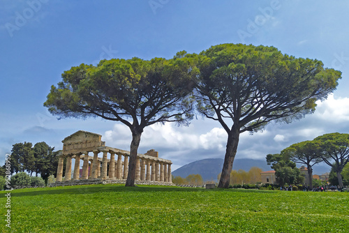 Athena Temple in Paestum