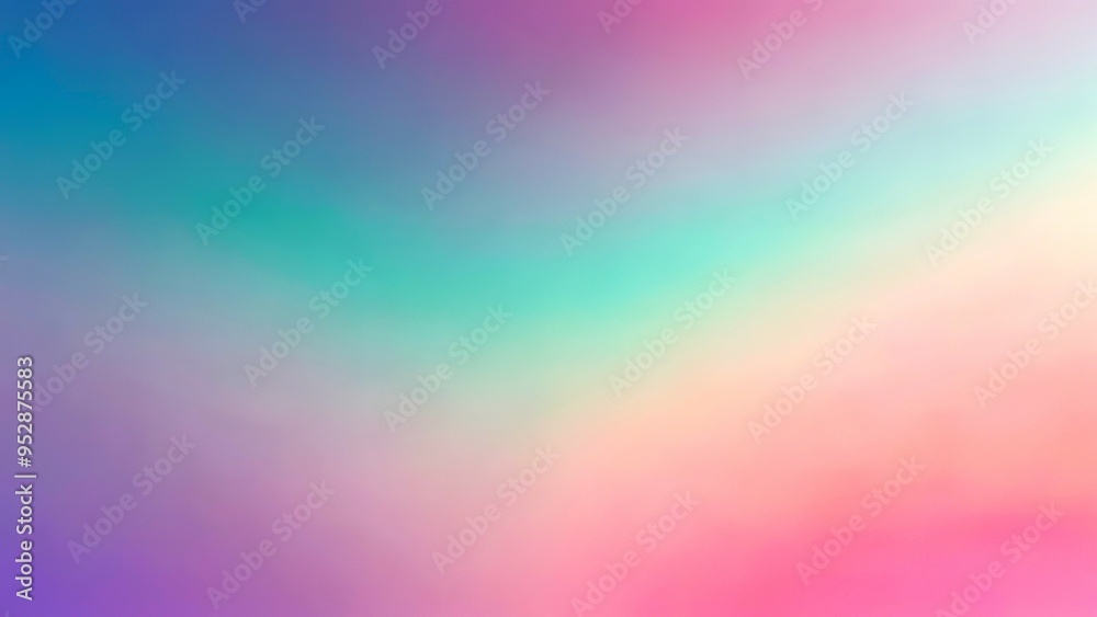 Obraz premium Blur grainy gradient abstract colorful background