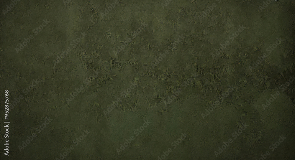 Fototapeta premium black dark jade emerald green grunge background old painted concrete wall plaster close up rough dirty grainy broken damaged distressed abandoned cracked or spooky scary horror concept design 