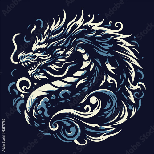 vector Dragon arts