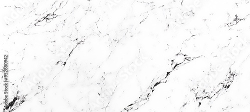 A minimalist white marble background with ample space for text 