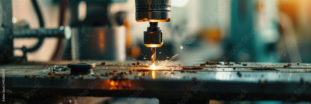Close-up of securing screws with an electric drill in the renewable energy industry. Close-up of securing screws with an electric drill in the renewable energy industry.