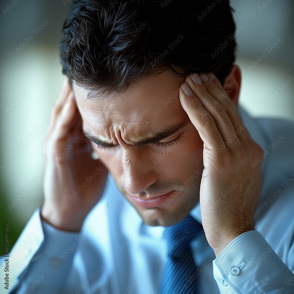 Fototapeta premium health issue, pain, award winning stock photography --chaos 30 --style raw --stylize 500 --v 6.1 Job ID: 3c78773d-9a4e-4167-a963-066f265e25cf