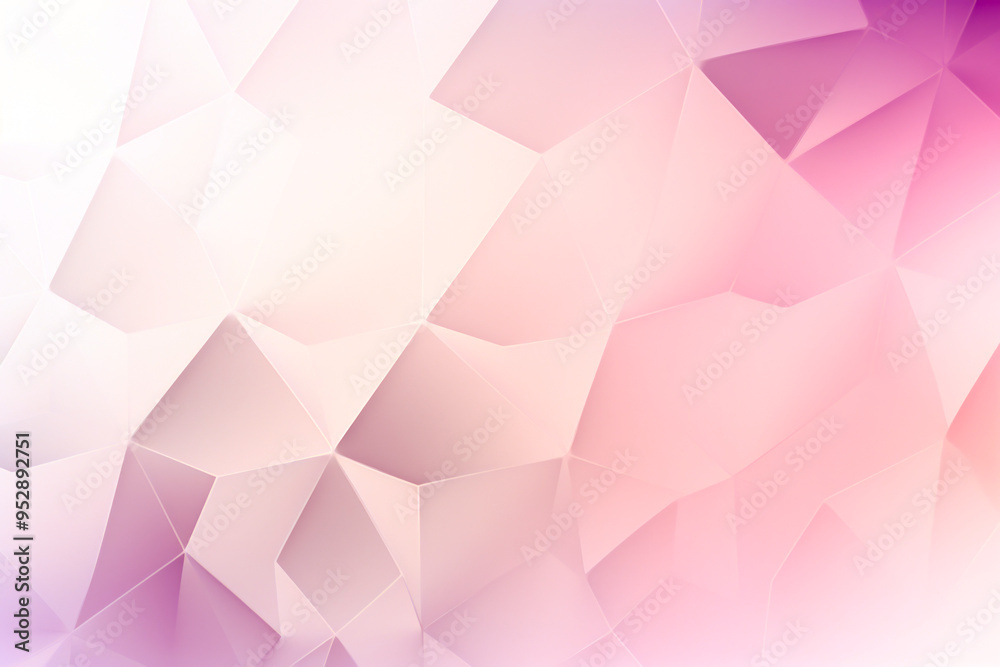 Obraz premium Pink Diagonal Geometric Layers