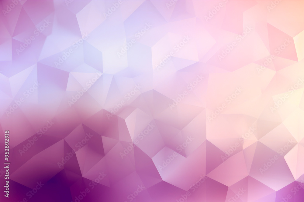 Obraz premium Pink Purple Faceted Glow