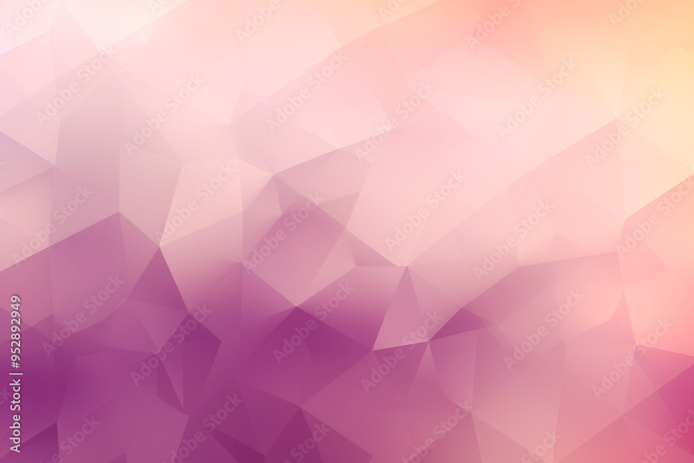 Obraz premium Pink Polygon Mosaic Texture
