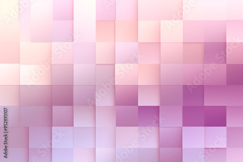 Pink Pastel Cube Field