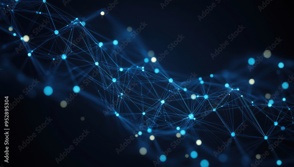 Technology Network Background.
Technology Network Background.