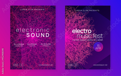 Night Club Design. Night Club Event. Pink Dance Flyer. Nightclub Disco Invitation. Discotheque Concert Template. Trance Invite. Violet Techno Magazine. Blue Night Club Design