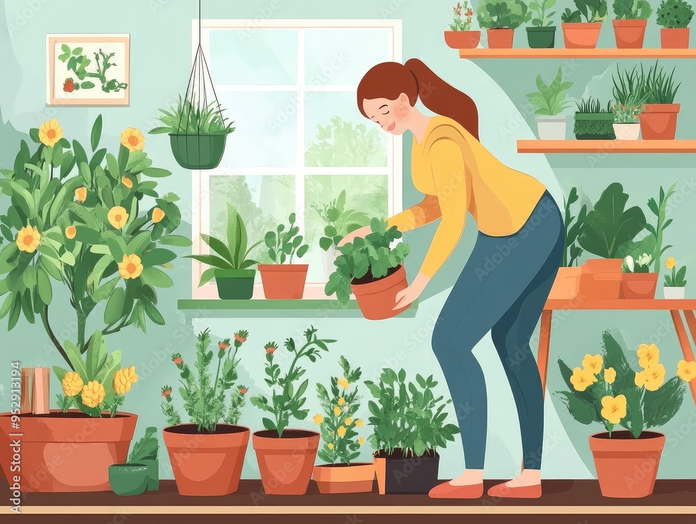 planting flowers planting flowers