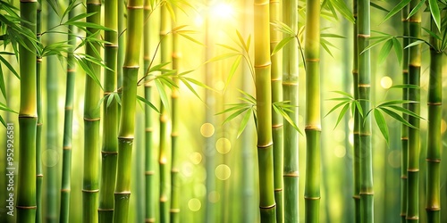 Abstract bamboo background