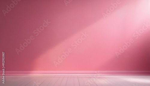 pink wall and floor hd 8k wallpaper stock photographic image