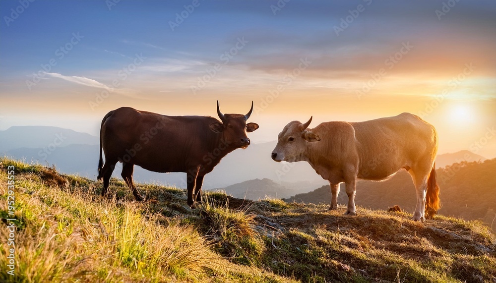 graceful giants cow and buffalo on the eid horizon graceful giants cow and buffalo on the eid horizon