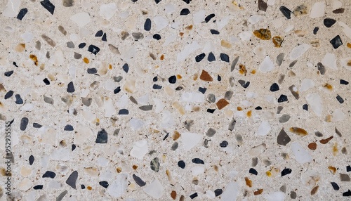 old and dirty terrazzo floor or marble old surface terrazzo wall for background