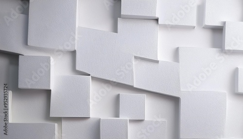 a close up shot of a white wall with no decorations or features