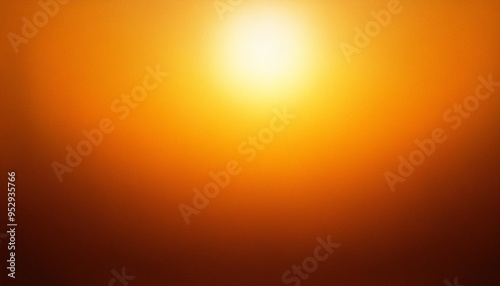 sun orange at night grainy noise grungy texture color gradient rough abstract background shine bright light and glow template empty space