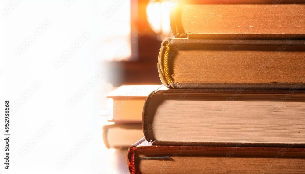 a stack of books in the detail a stack of books in the detail