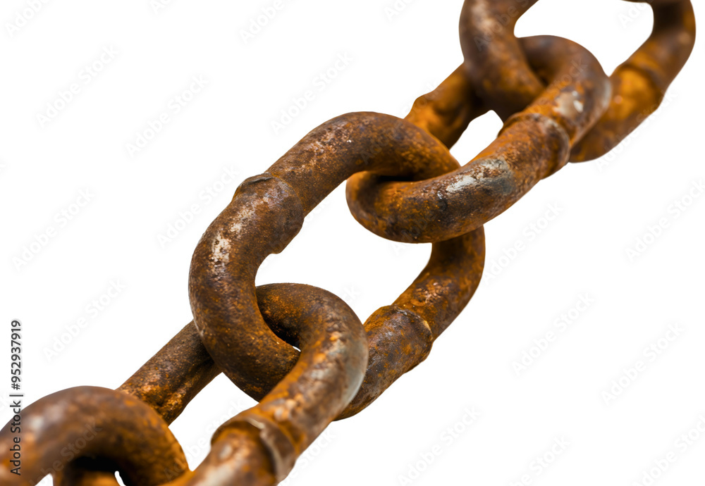 Grunge, old rusty chain. Metal steel iron link object, metallic strong security accessory, heavy long straight industry safety, stainless protection equipment, connection Grunge, old rusty chain. Metal steel iron link object, metallic strong security accessory, heavy long straight industry safety, stainless protection equipment, connection