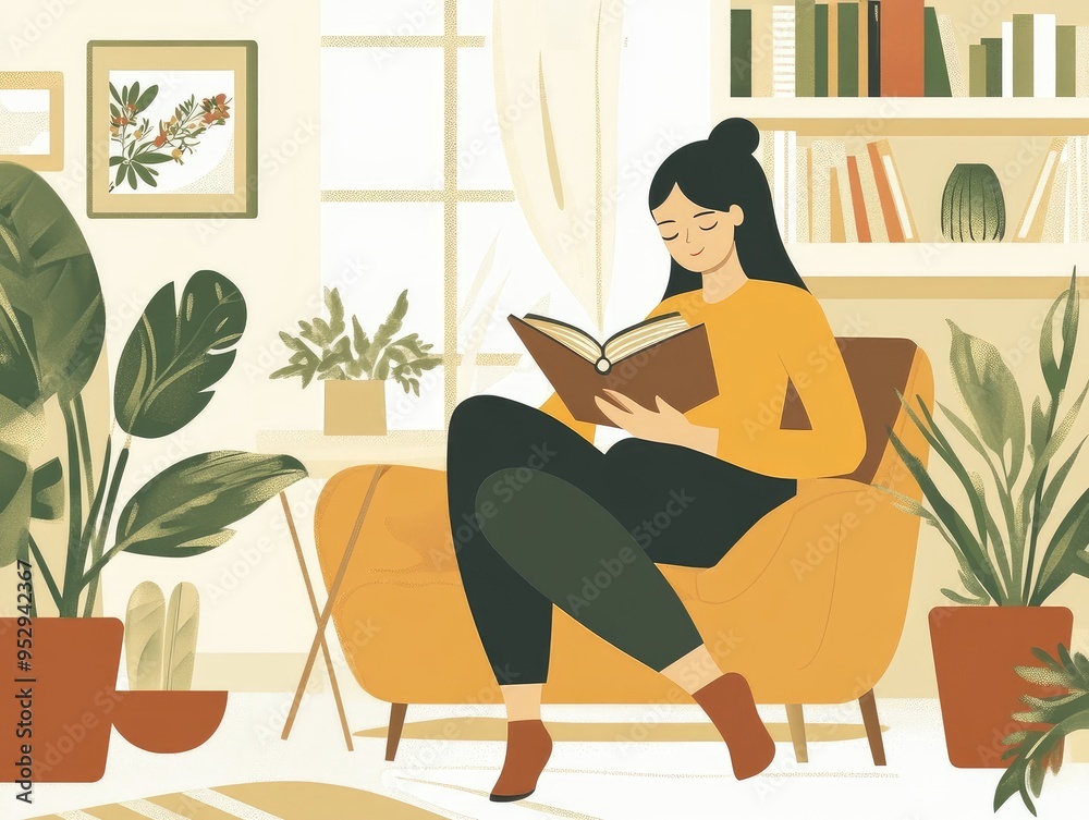 woman reading a book woman reading a book