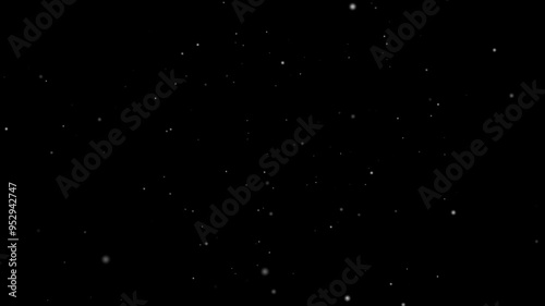 Sparkle glitter. Alpha transparent background.Loop video. (AI002)