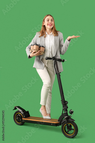 Portrait of young businessw...