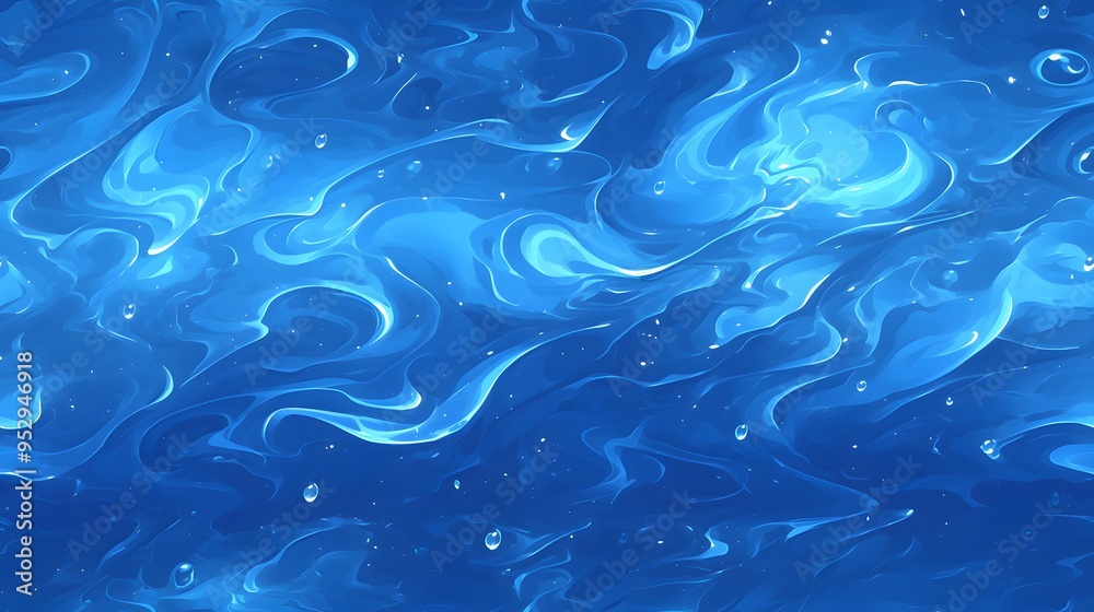 Abstract Blue Water Texture. Abstract Blue Water Texture.