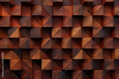 Colored geometric pattern wallpaper background decoration