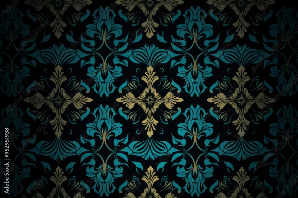 Abstract textile decoration pattern Abstract textile decoration pattern