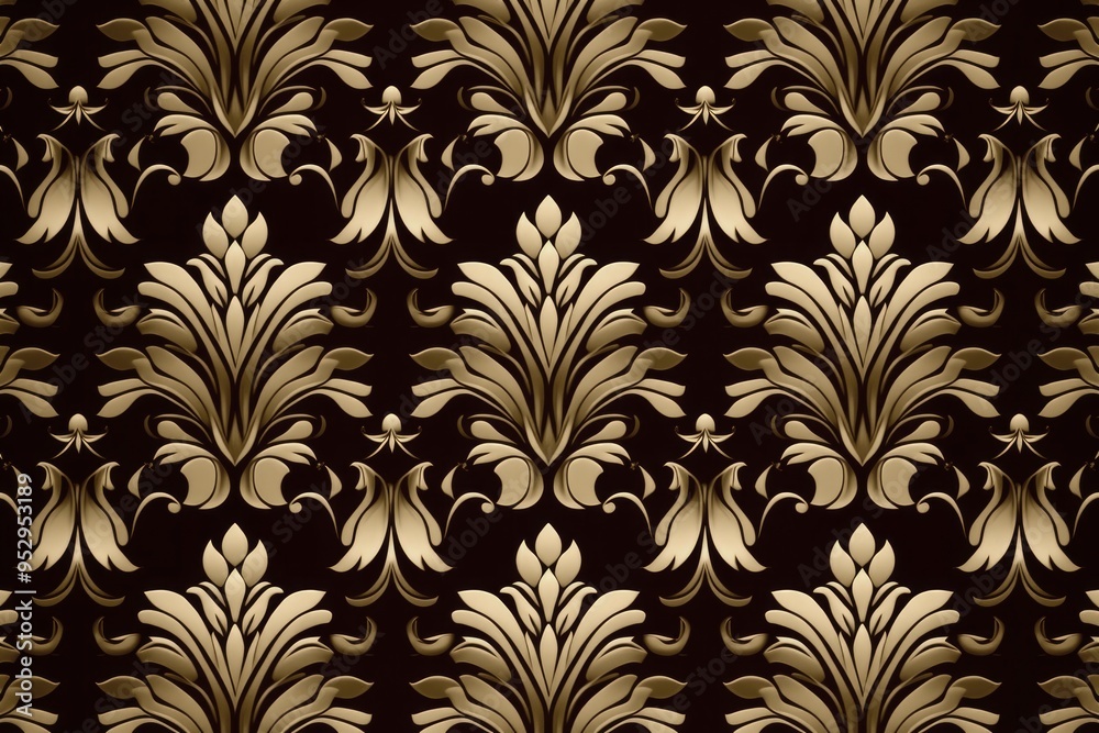 Abstract textile decoration pattern 