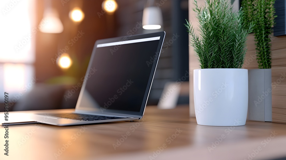 Fototapeta premium Responsive Web Design Displayed on Multiple Digital Devices with Sleek and Minimalist Interfaces