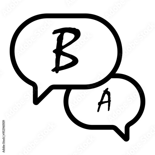 translator Line Icon