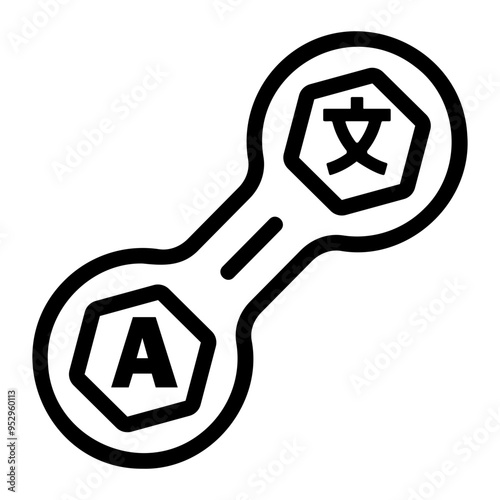 translator Line Icon