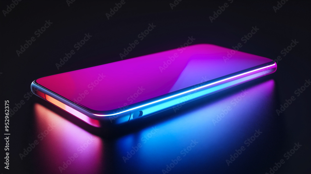 A vibrant, futuristic smartphone wallpaper features a dark, colorful gradient with glowing neon reflections, creating a modern and dynamic backdrop for your device A vibrant, futuristic smartphone wallpaper features a dark, colorful gradient with glowing neon reflections, creating a modern and dynamic backdrop for your device