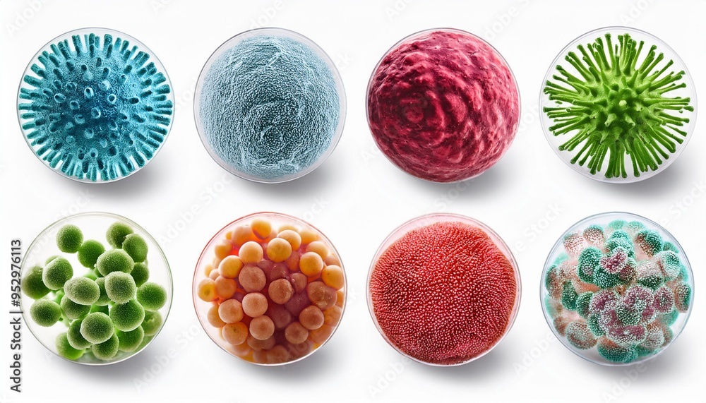 Jenis-jenis microba seperti sel telur Jenis-jenis microba seperti sel telur