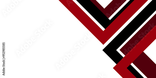 Free Download Abstract red, black, grey vector background. Simple red, black, white abstract geometric presentation background with blank space for text. digital technology concept for wallpaper, business banner - GFXLoad