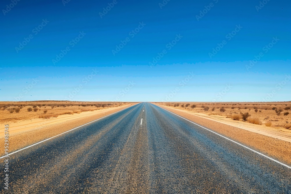 Fototapeta premium Desert Road to Tranquility