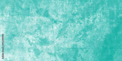Luxury green grungy background, modern light and bright watercolor grungy texture of the pattern of green floor with imitation of design background, watercolor perfect concept background.