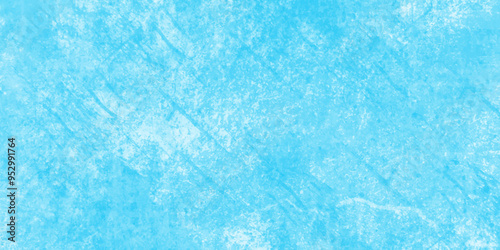Modern light and bright watercolor grungy texture of cyan pattern floor with imitation of design background, luxury cyan grungy watercolor perfect concept color hand painted abstract background.